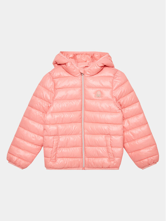 United Colors Of Benetton Зимно яке 21INCN015 Розов Regular Fit за Момичета цена