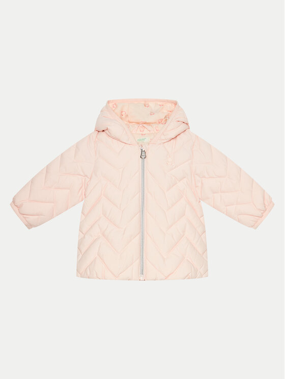 United Colors Of Benetton Зимно яке 2WU0AN00S Розов Regular Fit за Момичета цена