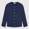 United Colors Of Benetton Кардиган 1194G5007 Тъмносин Regular Fit за Момичета цена