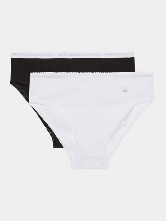 United Colors Of Benetton Комплект 2 чифта бикини 3MC10S1BF Цветен за Момичета цена
