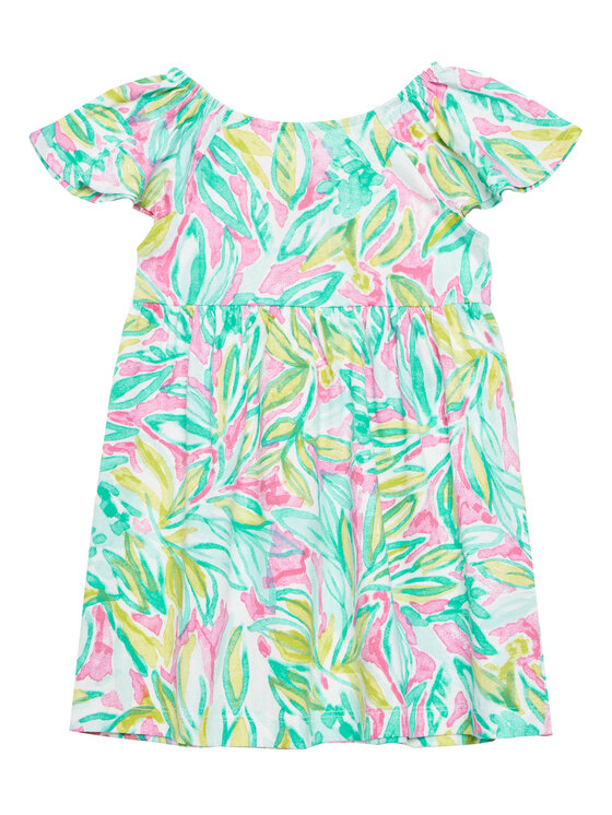 United Colors Of Benetton Лятна рокля 34VAGV010 Цветен Relaxed Fit за Момичета цена
