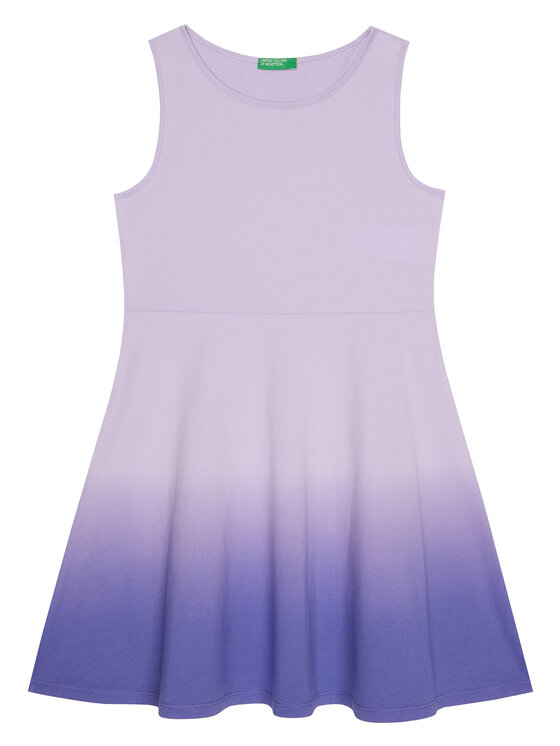 United Colors Of Benetton Лятна рокля 3NPDCV011 Виолетов Regular Fit за Момичета цена