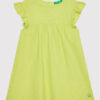 United Colors Of Benetton Лятна рокля 3Z7QGV002 Зелен Regular Fit за Момичета цена