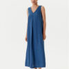 United Colors Of Benetton Лятна рокля 4AGHDV07C Син Relaxed Fit за Жени цена