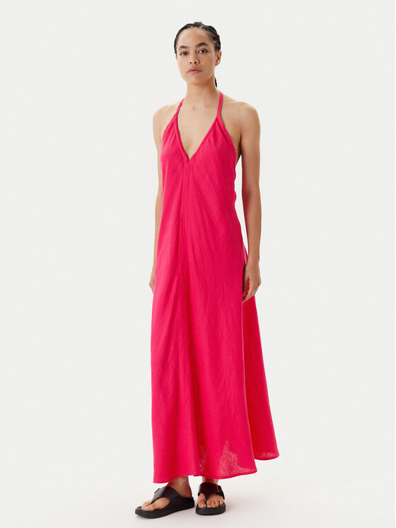 United Colors Of Benetton Лятна рокля 4AGHDV0BF Розов Regular Fit за Жени цена