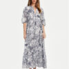 United Colors Of Benetton Лятна рокля 4ENDDV0BT Син Relaxed Fit за Жени цена