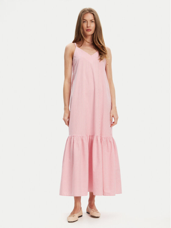 United Colors Of Benetton Лятна рокля 4SZRDV0B8 Розов Relaxed Fit за Жени цена