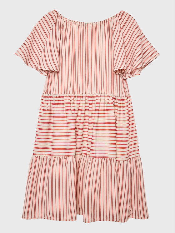 United Colors Of Benetton Лятна рокля 4UCTCV014 Розов Regular Fit за Момичета цена