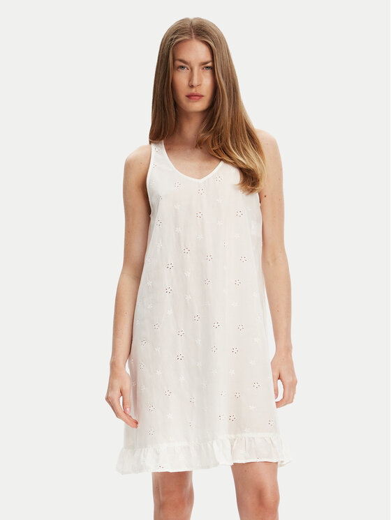 United Colors Of Benetton Нощница 4SHX3C008 Екрю Regular Fit за Жени цена