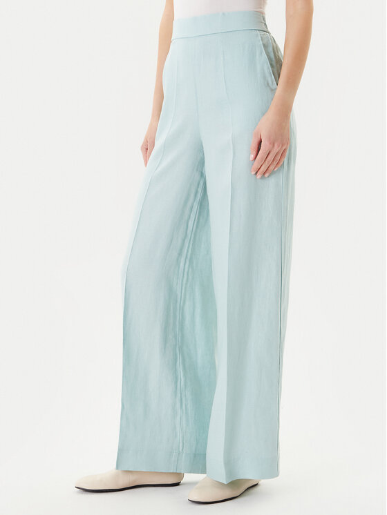 United Colors Of Benetton Панталони тип палацо 4AGHDF08K Зелен Wide Leg за Жени цена