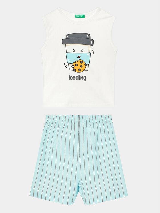 United Colors Of Benetton Пижама 30960P04S Цветен Regular Fit за Момчета цена