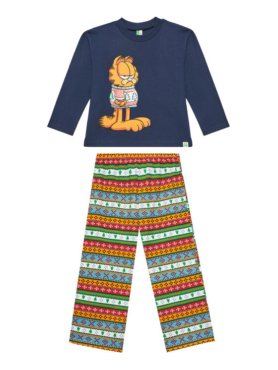 United Colors Of Benetton Пижама 37MW0P07T Тъмносин Regular Fit за Момчета цена