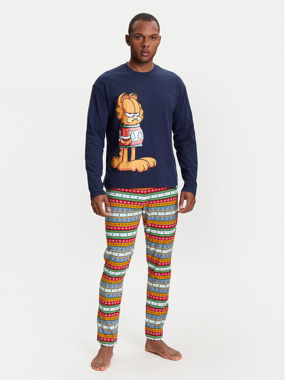 United Colors Of Benetton Пижама 37MW4P02J Тъмносин Regular Fit за Мъже цена