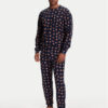 United Colors Of Benetton Пижама 38DK4P02L Тъмносин Regular Fit за Мъже цена
