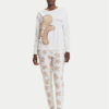 United Colors Of Benetton Пижама 3DKE3P03K Бежов Regular Fit за Жени цена