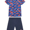 United Colors Of Benetton Пижама 3X0Y0P08Q Тъмносин Relaxed Fit за Момчета цена