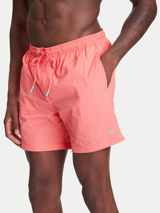 United Colors Of Benetton Плувни шорти 5YLF6X00V Червен Regular Fit за Мъже цена