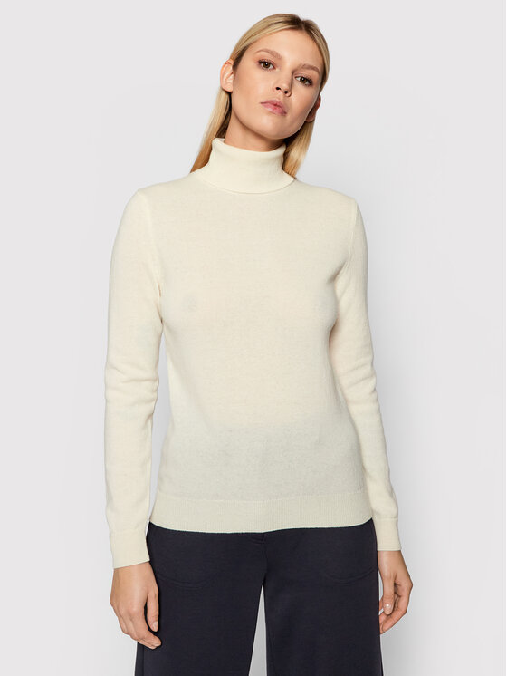United Colors Of Benetton Поло 1002D2348 Бежов Regular Fit за Жени цена