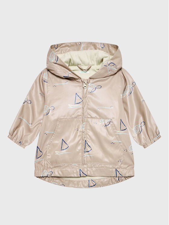 United Colors Of Benetton Преходно яке 2OYV530XE Бежов Regular Fit за Момичета цена