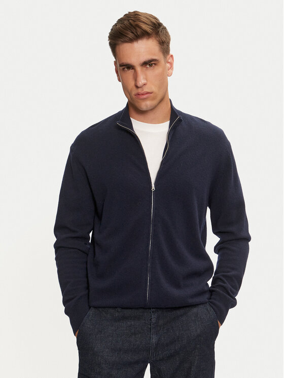 United Colors Of Benetton Пуловер 1002U500Z Тъмносин Regular Fit за Мъже цена