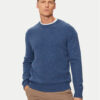 United Colors Of Benetton Пуловер 103MK1N24 Син Regular Fit за Мъже цена