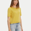 United Colors Of Benetton Пуловер 1091D10D5 Жълт Relaxed Fit за Жени цена