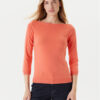 United Colors Of Benetton Пуловер 1091D1M09 Оранжев Regular Fit за Жени цена
