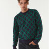 United Colors Of Benetton Пуловер 1094K104X Тъмносин Regular Fit за Мъже цена