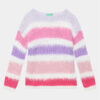 United Colors Of Benetton Пуловер 116QQ103W Цветен Relaxed Fit за Момичета цена