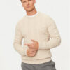 United Colors Of Benetton Пуловер 1335U107G Бежов Regular Fit за Мъже цена