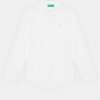 United Colors Of Benetton Риза 5AWRCQ01M Бял Regular Fit за Момчета цена