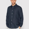United Colors Of Benetton Риза 5BKU5QJG8 Тъмносин Regular Fit за Мъже цена