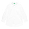 United Colors Of Benetton Риза 5EW7CQ044 Бял Oversize за Момичета цена