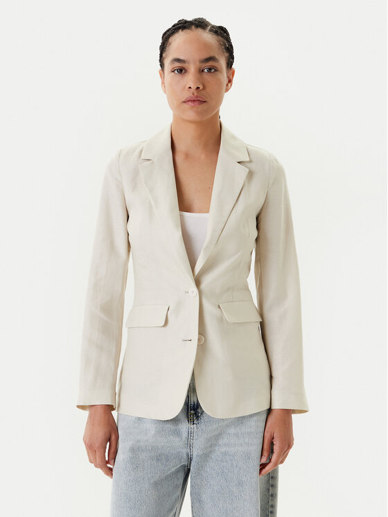 United Colors Of Benetton Сако 25BVDW036 Бежов Regular Fit за Жени цена