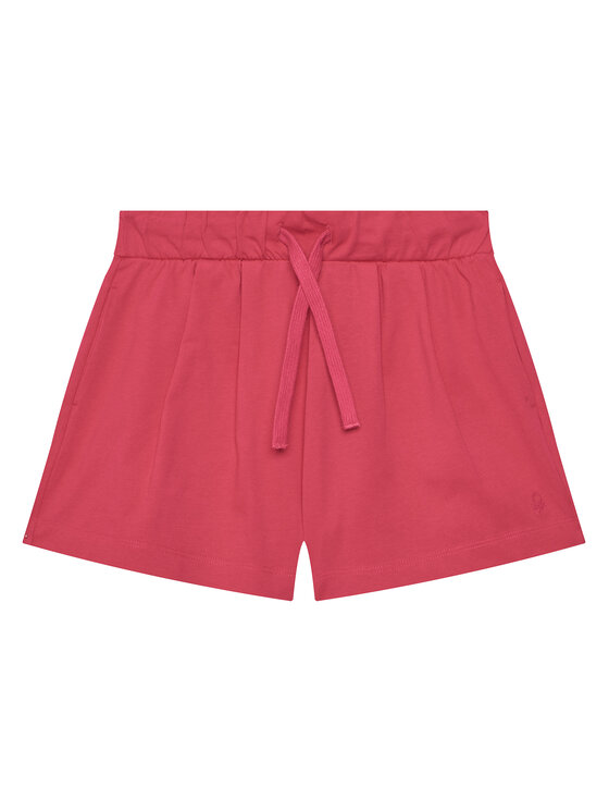United Colors Of Benetton Спортни шорти 3BL0C903I Розов Regular Fit за Момичета цена