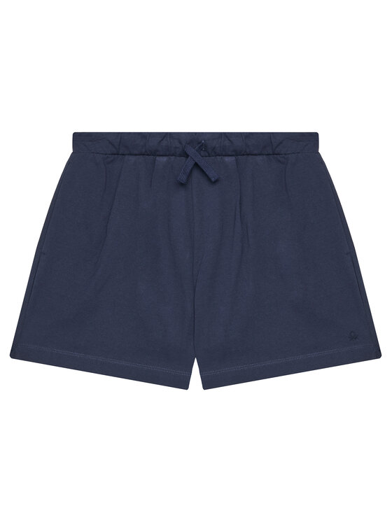 United Colors Of Benetton Спортни шорти 3BL0C903I Тъмносин Regular Fit за Момичета цена