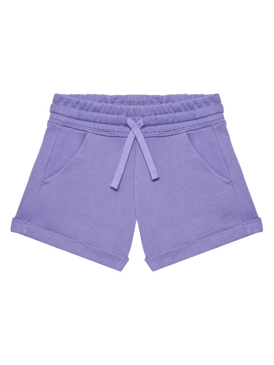 United Colors Of Benetton Спортни шорти 3J68C901C Виолетов Regular Fit за Момичета цена