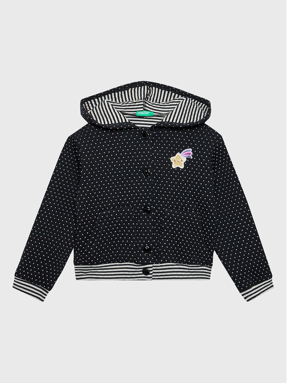 United Colors Of Benetton Суитшърт 337YG500U Черен Regular Fit за Момичета цена