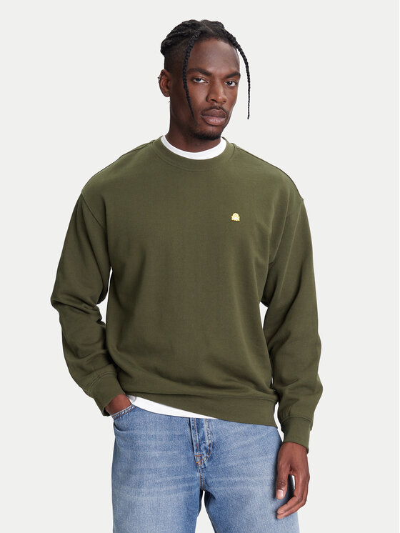 United Colors Of Benetton Суитшърт 342ZU1093 Зелен Regular Fit за Мъже цена