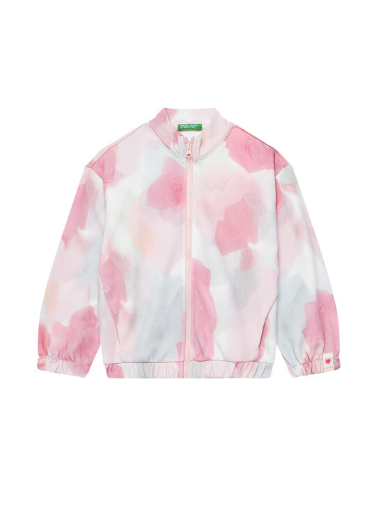 United Colors Of Benetton Суитшърт 35UJG503S Розов Regular Fit за Момичета цена