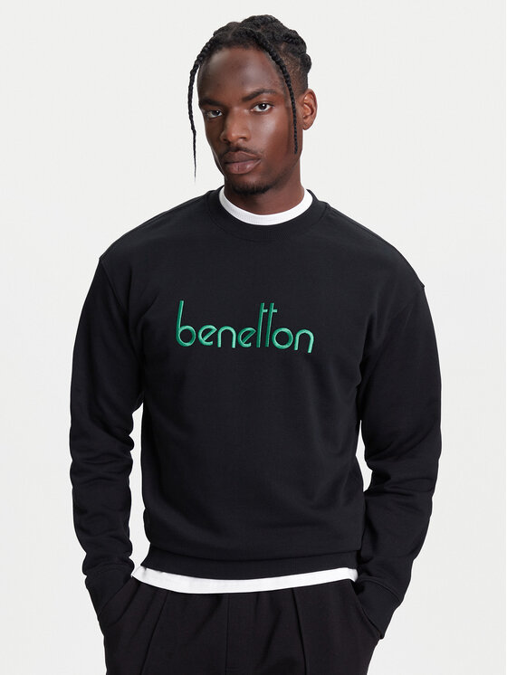 United Colors Of Benetton Суитшърт 3FWYU109S Сив Regular Fit за Мъже цена
