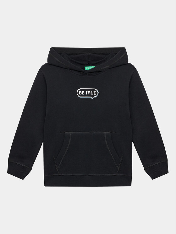 United Colors Of Benetton Суитшърт 3J68C202Q Черен Regular Fit за Момчета цена