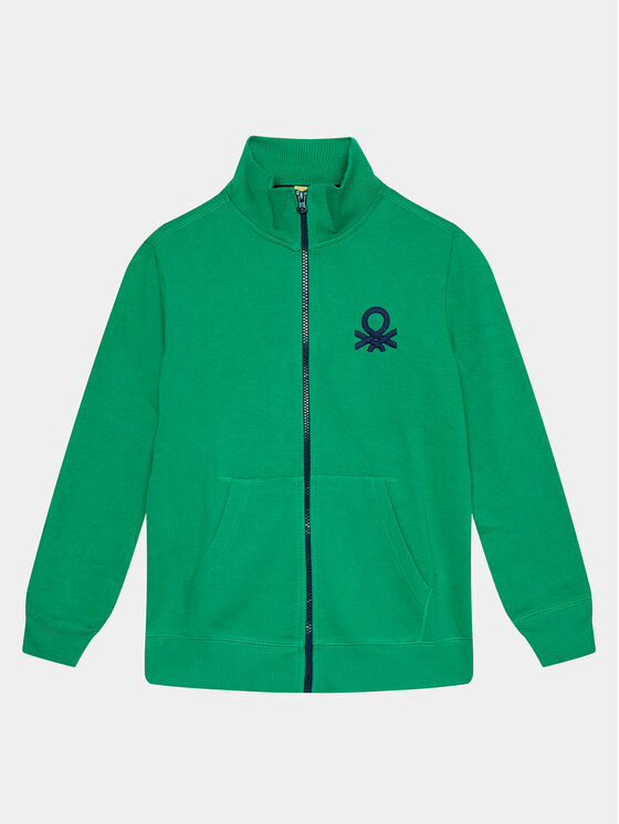 United Colors Of Benetton Суитшърт 3J68C501B Зелен Regular Fit за Момчета цена