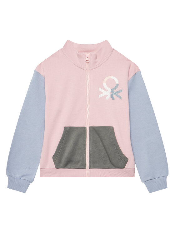United Colors Of Benetton Суитшърт 3J68C504N Цветен Regular Fit за Момичета цена