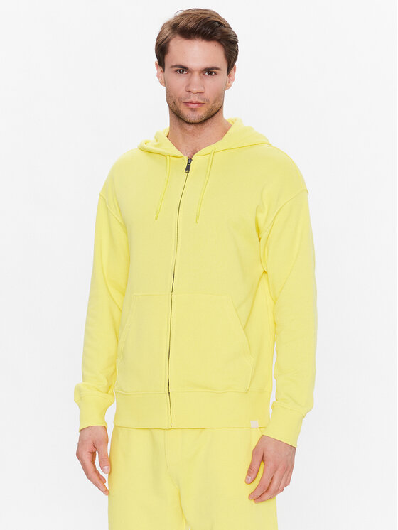 United Colors Of Benetton Суитшърт 3J68U5001 Жълт Regular Fit за Мъже цена
