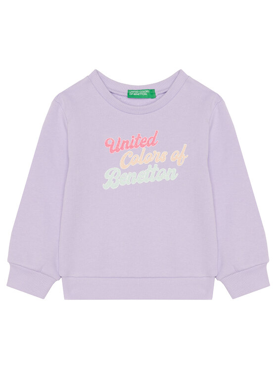 United Colors Of Benetton Суитшърт 3J70G10HX Виолетов Regular Fit за Момичета цена