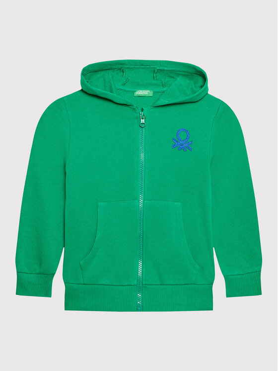 United Colors Of Benetton Суитшърт 3J70G5018 Зелен Regular Fit за Момчета цена