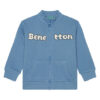 United Colors Of Benetton Суитшърт 3J70G503M Син Regular Fit за Момчета цена