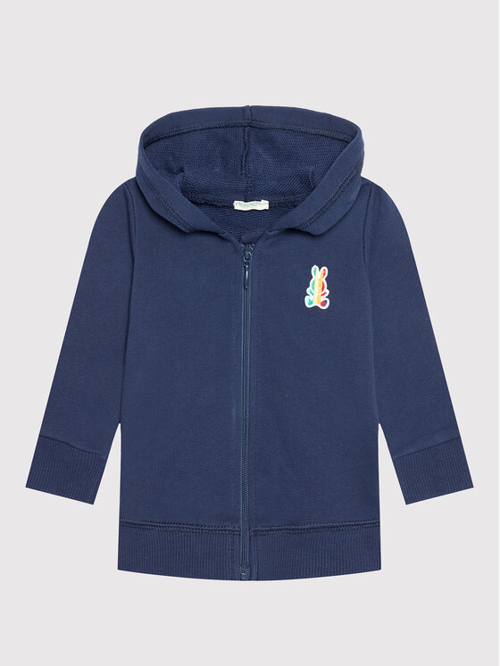 United Colors Of Benetton Суитшърт 3J70MM270 Тъмносин Regular Fit за Момичета цена