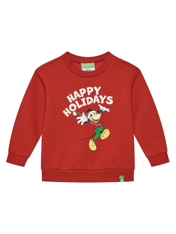 United Colors Of Benetton Суитшърт 3J73G10GN Червен Regular Fit за Момчета цена